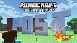 I Built a POST OFFICE In Minecraft 1.17.1 Survival (IgnitorSMP #5)