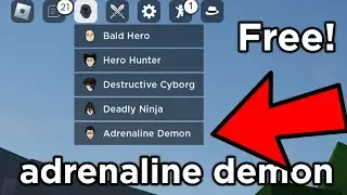 How To Get ADRENALINE DEMON For *FREE* In The Strongest Battlegrounds! UPDATE (Saitama Battlegrounds