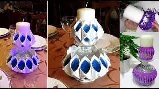 ДЕКОРАТИВНАЯ СВЕЧА ДЛЯ НОВОГОДНЕГО СТОЛА / BELLAS DECORATRIVAS.