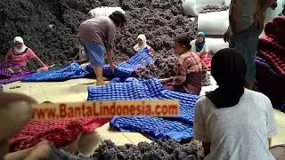 Cara membuat Kasur Palembang teknik mengisi cepat dengan Pipa