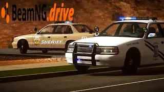 BeamNG Drive - The Funniest Police chase I've Had On BeamMP #beamngdrive