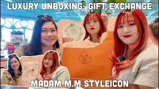 Dior Luxury Unboxing | 🎁Unboxing Gifts To Each Other With @MadamMMStyleIcon