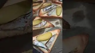 Бутерброды с молочным хлебом