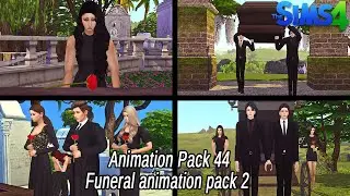 The Sims 4 - Animation Pack 44 - Funeral animation pack 2