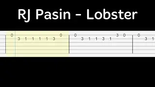 RJ Pasin - Lobster - Guitar Tab Tutorial