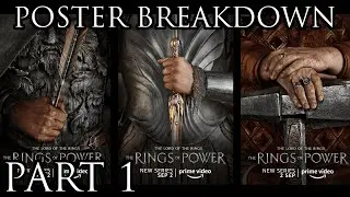 The Rings Of Power - Poster Breakdown + Theories PART 1 | The Lord of the Rings on Prime Posters