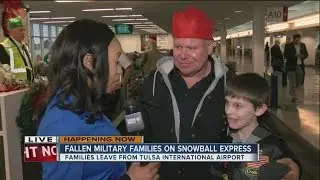 Tulsa families of fallen soldiers get a free holiday vacation from American Airlines
