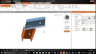 IDEA Statica- tutorial 23 -  Manufacturing operation-CUT