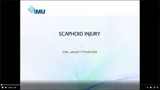Scaphoid Injury Examination