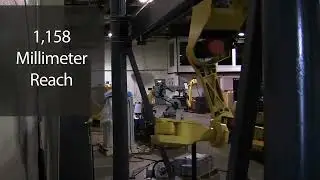 Fanuc M 6iT RJ3 Gantry Mounted Robot