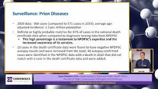 What is the incidence and surveillance of prion disease?