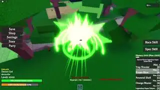 Broly showcase in Project XL