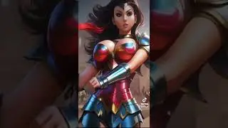 Wonder Woman IA comic dc LOCTOYS  stable diffusion automatic1111 