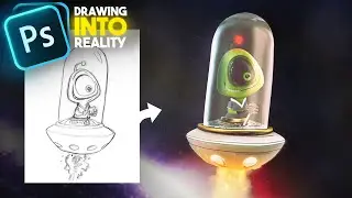 Drawing into Reality | Photoshop Editing | Episode 17 | Satisfied Official