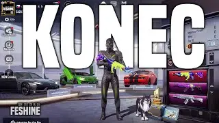 KONEC - Oznámení, inventář, prodej účtu | FESHINE | PUBG MOBILE