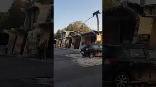 Автомоечный комплекс, процесс стройки