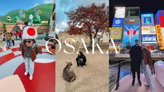 4 days in Osaka and Nara (Nintendo world, Dotonbori, Osaka Castle, teamlab Osaka)