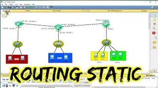 Konfigurasi Routing STATIC 3 Router