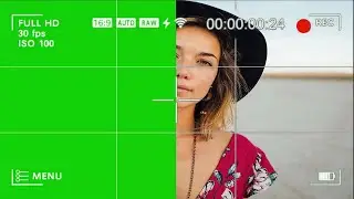 Green Screen Camera Recording Effects - Green Screen Background (FREE)