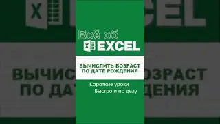 Вычислить возраст по дате рождения  