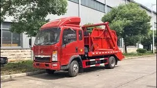 Sinotruk Brand Right Hand Drive Skip Loader Truck