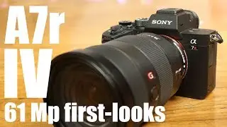 Sony A7r IV HANDS-ON first-looks with 61MP