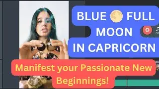 FULL BLUE/ BUCK MOON 🌚 #reiki #crystal #angel HEALING | MERGE YOUR CONSCIOUS & SUBCONSCIOUS & SHINE!