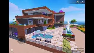 Building home in PUBG MOBILE level 25 with swimming pool | PUBG mobile home design |#homedesign