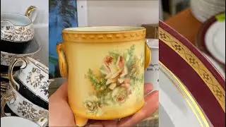 Барахолка LONDON Обзор Магазинов Антиквариат Винтаж Красивые Английские Сервизы Vintage UK🇬🇧