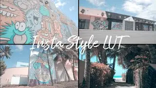【Free LUT】Insta-style LUT / インスタ風LUTの簡単カラグレ方法