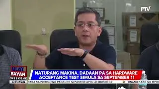 #UlatBayanWeekend | Ikalawang batch ng MIRU Systems Automated Counting Machines...