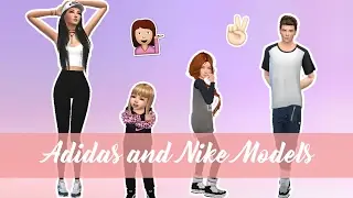 Create a Sims - Adidas and Nike Models | The Sims 4