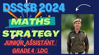 MATHS Strategy Video for DSSSB Grade 4 /LDC/MTS Important Topics 👈 Boost up your Score 🔥 Amit Malik