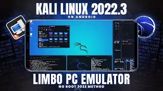 Run Kali Linux 2022.3 on Android using Limbo PC Emulator !!