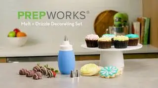 Prepworks Melt + Drizzle Decorating Set
