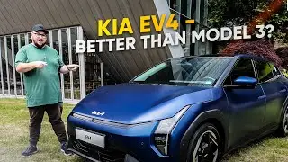 2025 Kia EV4 First Drive Review - Can it compete with Model 3?
