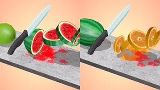 Fruit Slicer! Very Satisfying And Relaxing ASMR Slicing Game