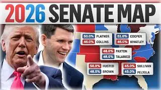 The 2026 Senate Map Based on the Latest POLLS in EVERY RACE!