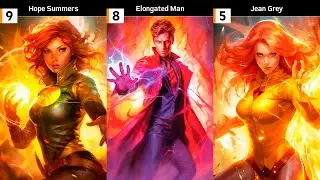 Top 10 Greatest Superheroes with Red Hair | Ranked