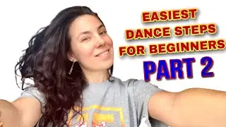 Part 2/ Как не стоять на месте в клубе/ простые танцевальные шаги/ Easiest dance steps for beginners
