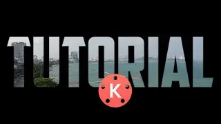 ZOOM Through Text INTRO  // Cara buat tulisan video dalam teks // KINEMASTER TUTORIAL