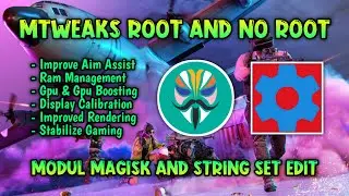 MTWEAKS VERSION | MODUL MAGISK AND STRING SETPROP || IMPROVE GAMING EXPERIENCE