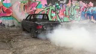 Ford Escort törésteszt