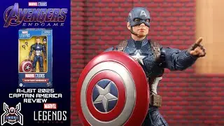 Marvel Legends CAPTAIN AMERICA Steve Rogers Avengers Endgame A-List 2025 MCU Movie Figure Review