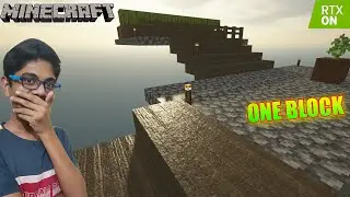Playing ONEBLOCK On RAY TRACING [ RTX ON ] For The First Time *MINECRAFT*