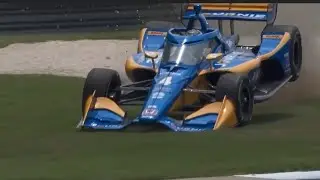 2024 Kyffin Simpson airborne crash @ Barber