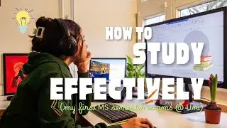 How to study effectively (professor's advice)✒️📖 | Master's exam at Uni in Germany