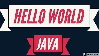Hello World program in java || first program in java