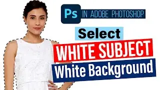 Select white subject on white background - PS Tutorial (සුදු පසුබිමින් සුදු වස්තුවක් වෙන් කිරීම)
