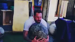 First experience training in strongman events.